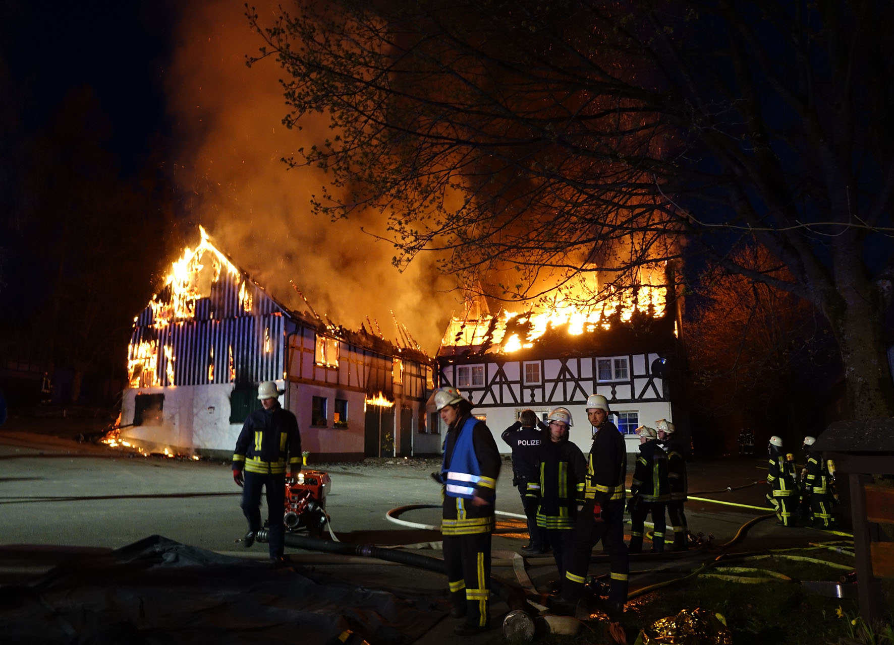 Feuer Hof Rohrbach